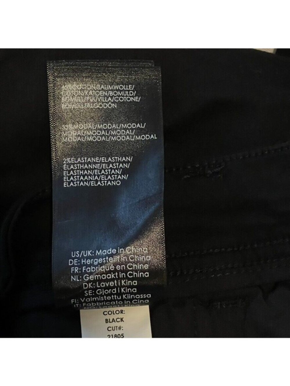 Liverpool Los Angeles Womens Black Stretch Bermuda Shorts With Tags - Picture 5 of 10
